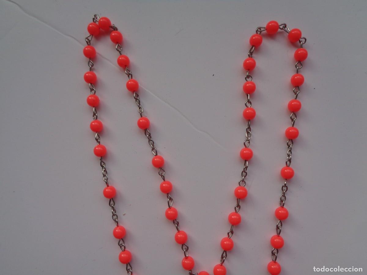 Antig&uuml;edades: ROSARIO DE CUENTAS NARANJAS - Foto 5