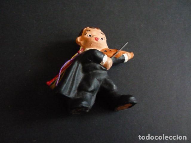 Antig&uuml;edades: TUNO FIGURA EN BARRO 4,5 CMTS - Foto 1