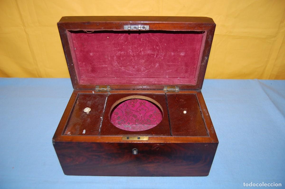 Antig&uuml;edades: CAJA DE TE INGLESA - Foto 2