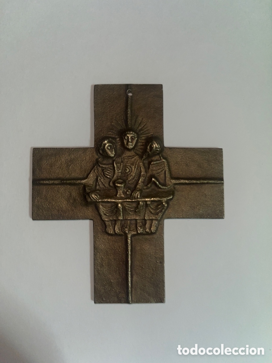 Antig&uuml;edades: Cruz -bronce fundido - Foto 1