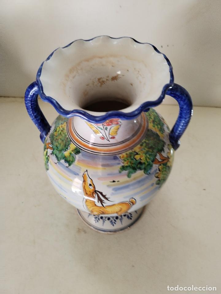 Antig&uuml;edades: jarron talavera moverma - Foto 2