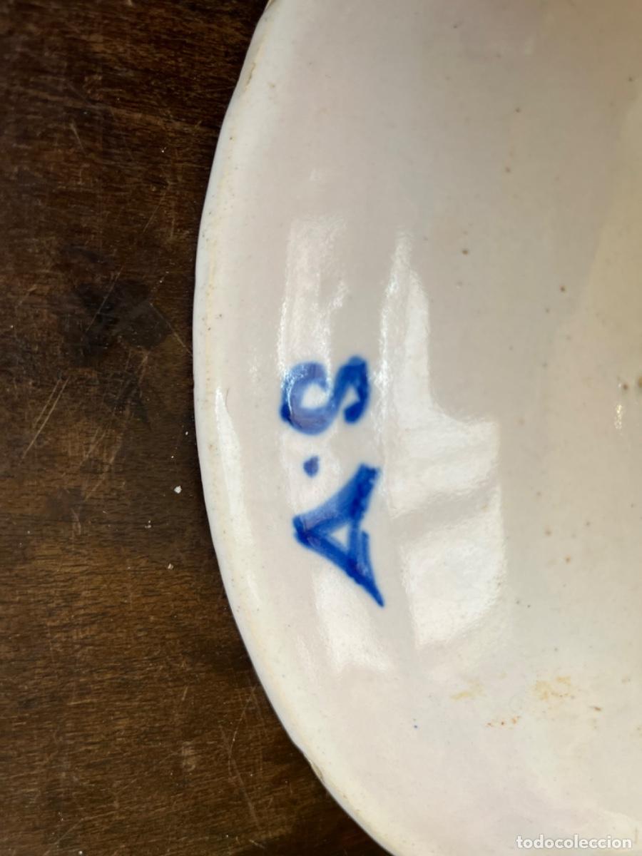 Antig&uuml;edades: Excelente plato de manises S.XIX. A4 - Foto 6