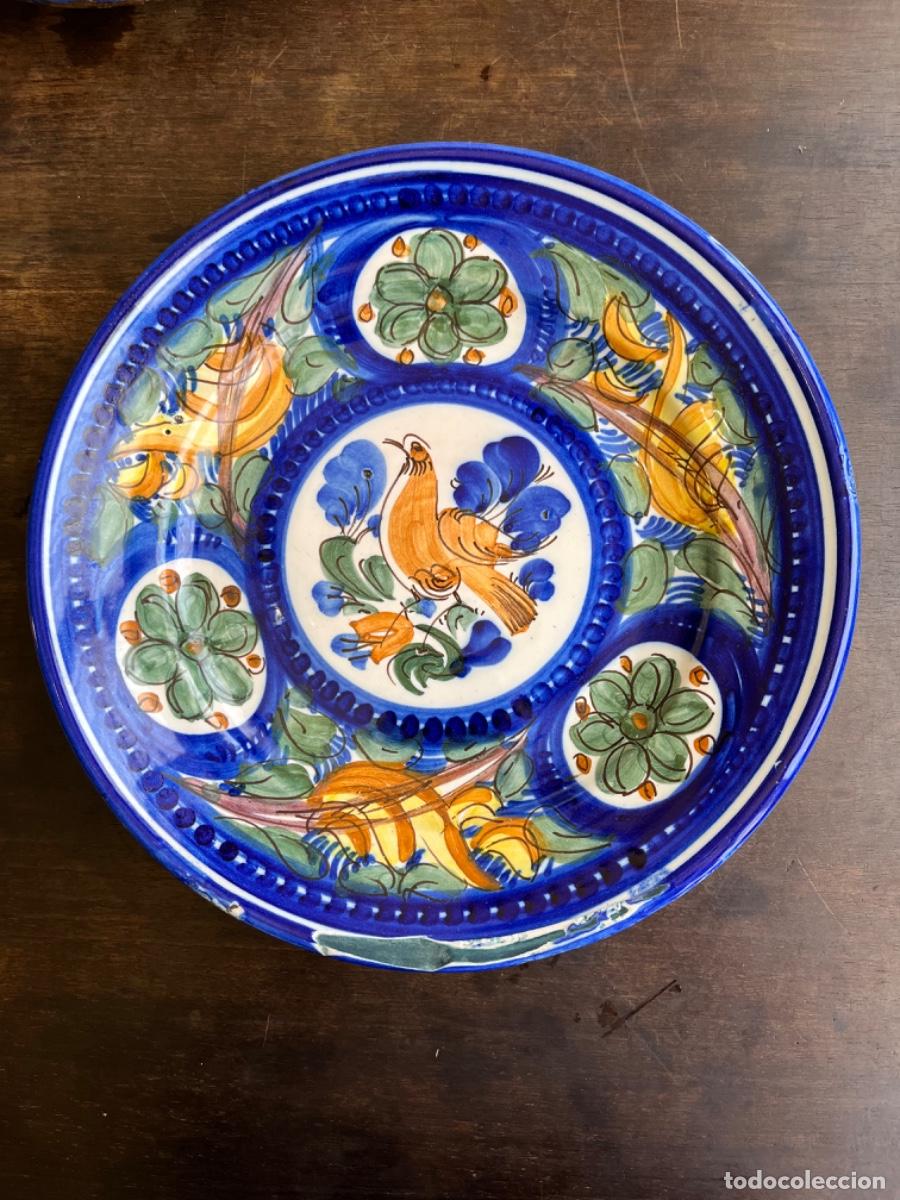 Antig&uuml;edades: Excelente plato de Manises S.XIX. A4 - Foto 1