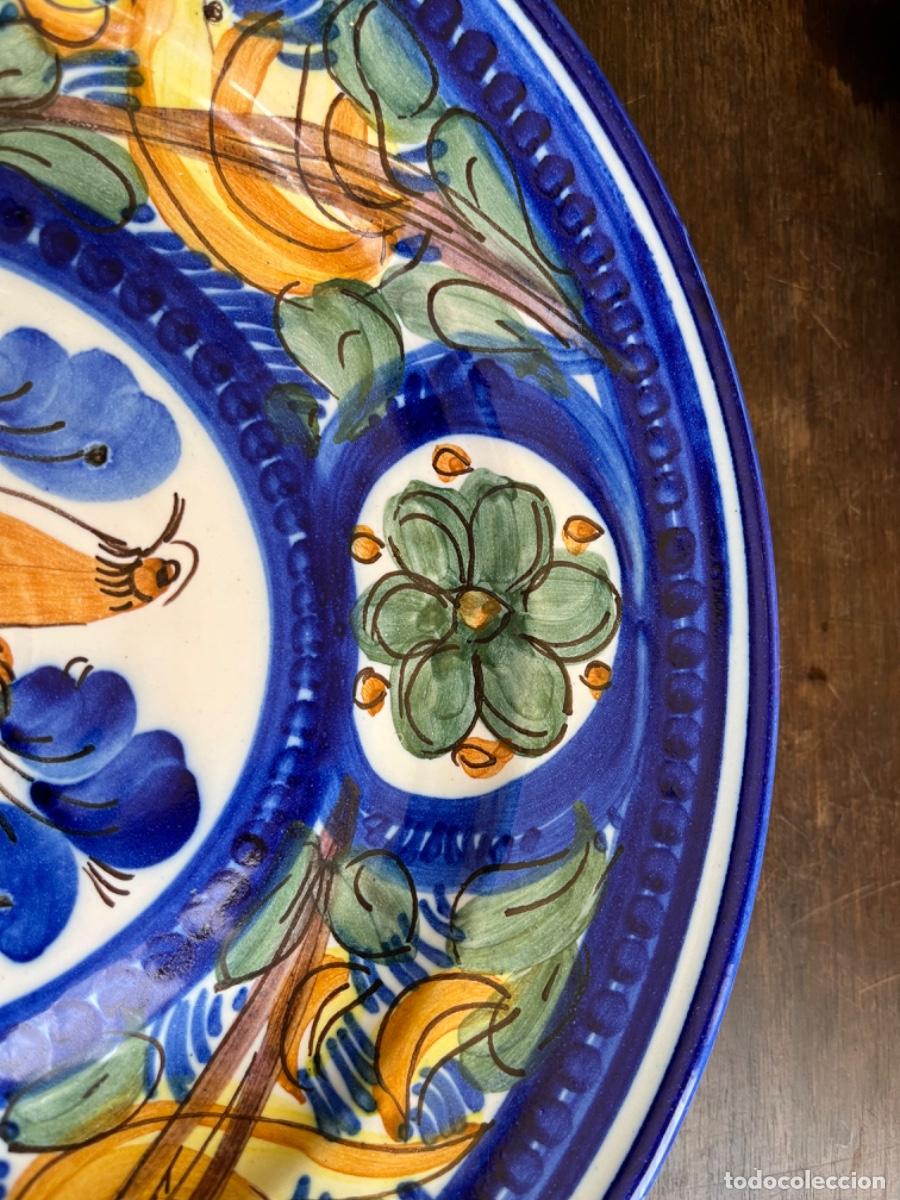 Antig&uuml;edades: Excelente plato de Manises S.XIX. A4 - Foto 3