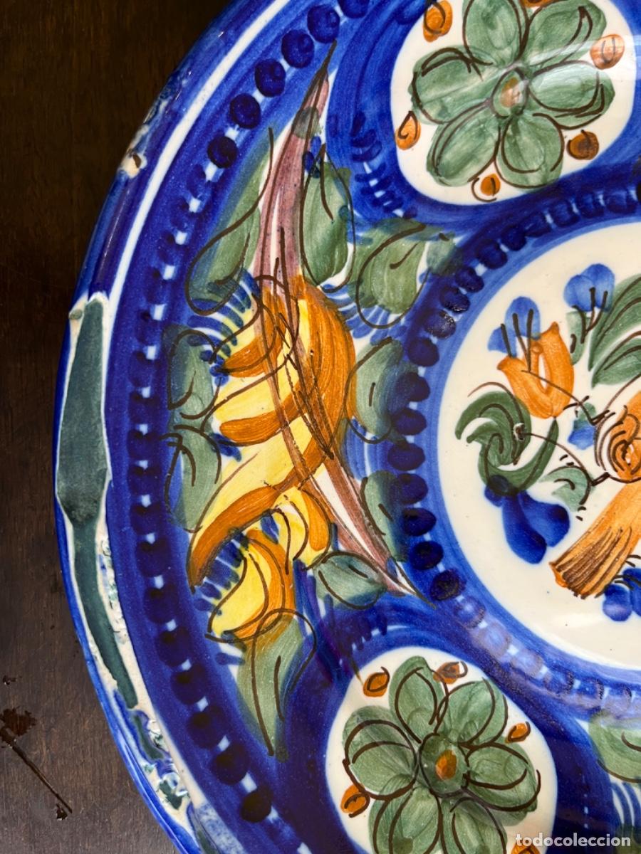 Antig&uuml;edades: Excelente plato de Manises S.XIX. A4 - Foto 4