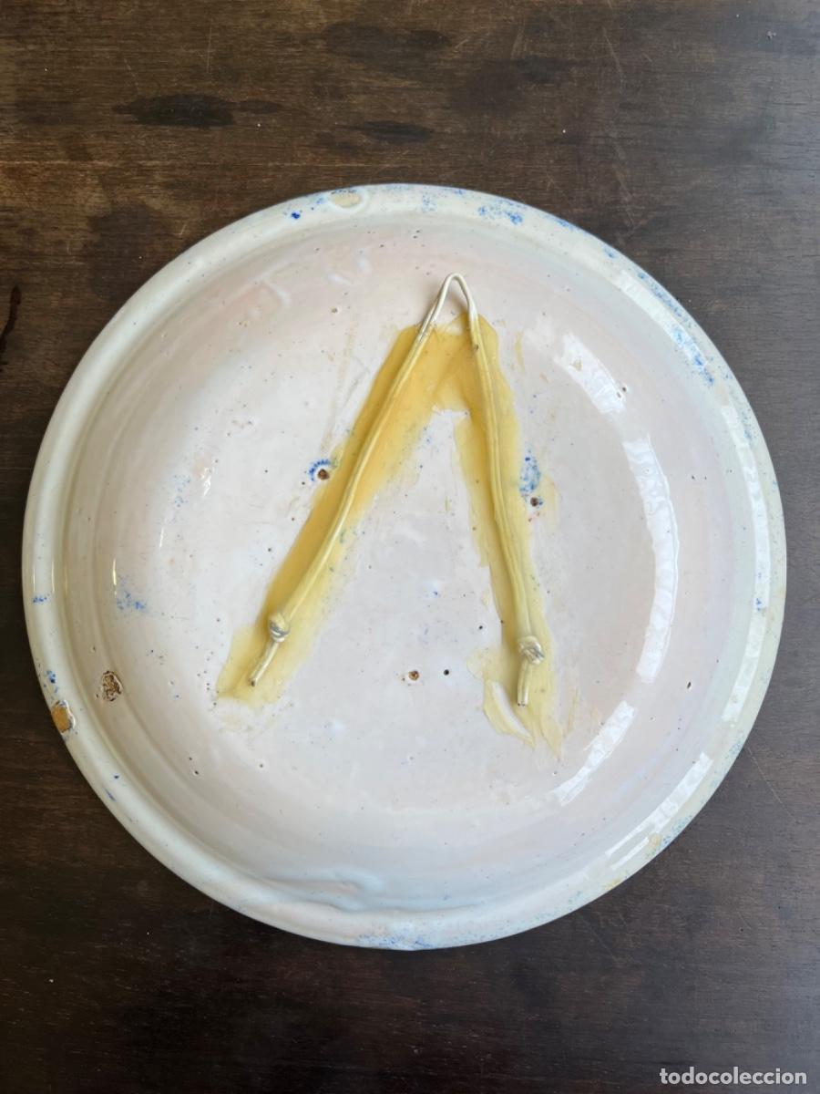 Antig&uuml;edades: Excelente plato de Manises S.XIX. A4 - Foto 5