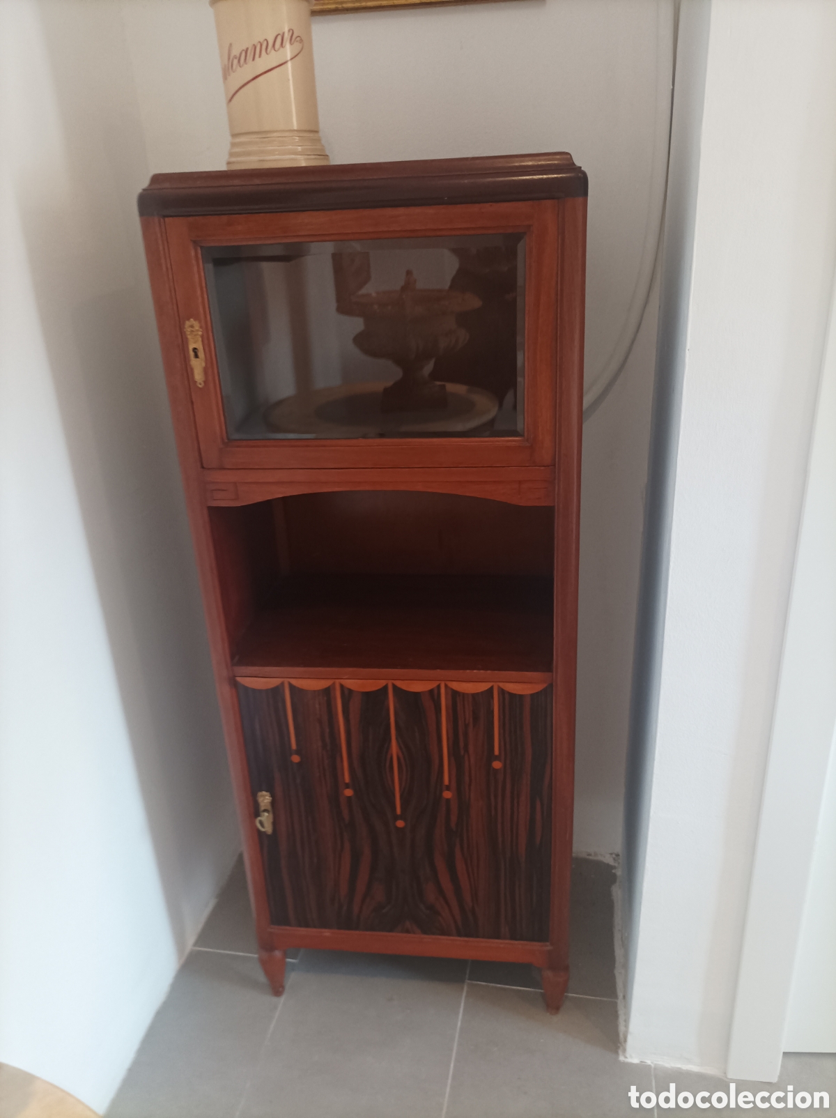 Antig&uuml;edades: Mueble vitrina arte deco frances - Foto 2