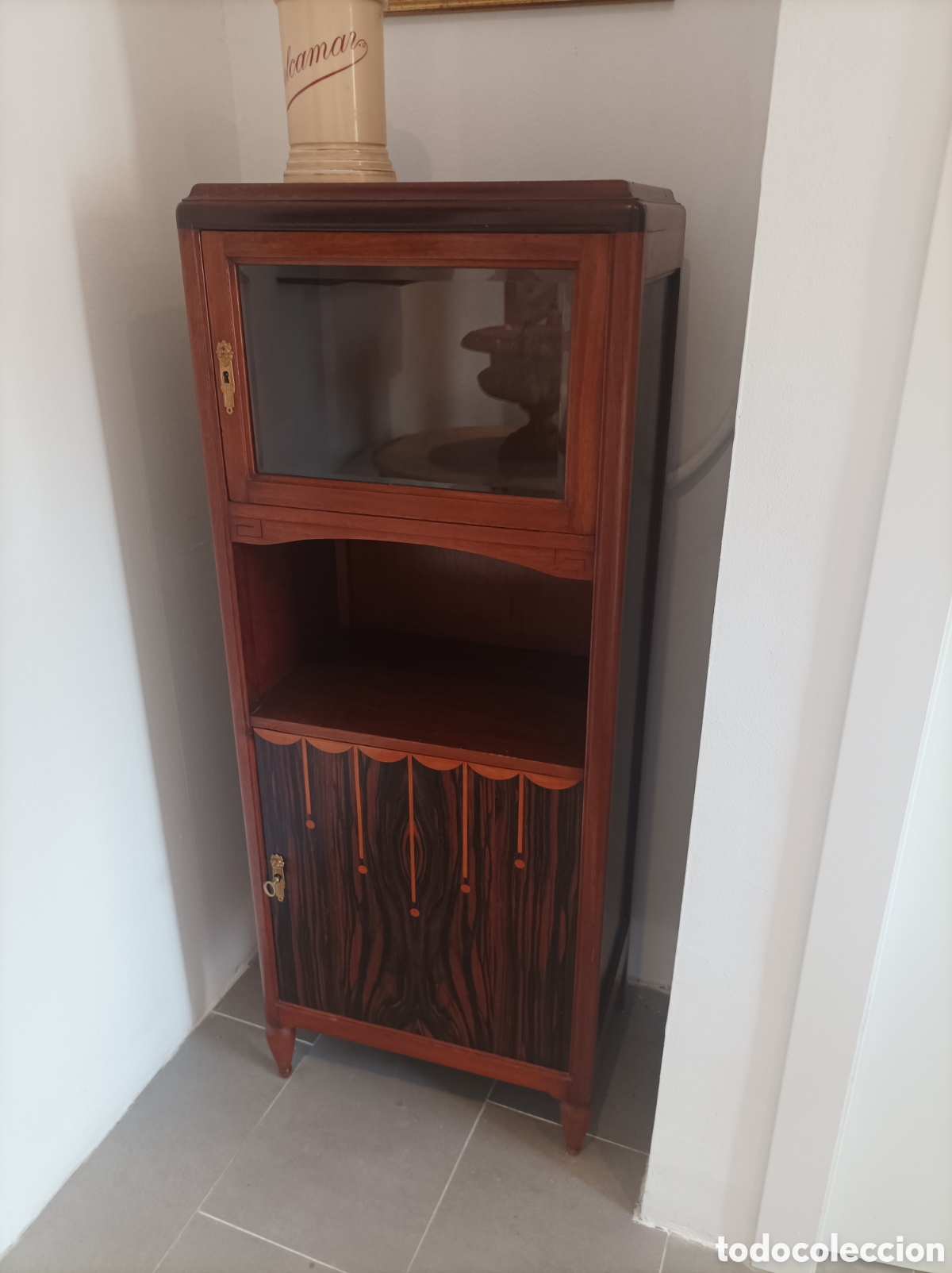 Antig&uuml;edades: Mueble vitrina arte deco frances - Foto 3