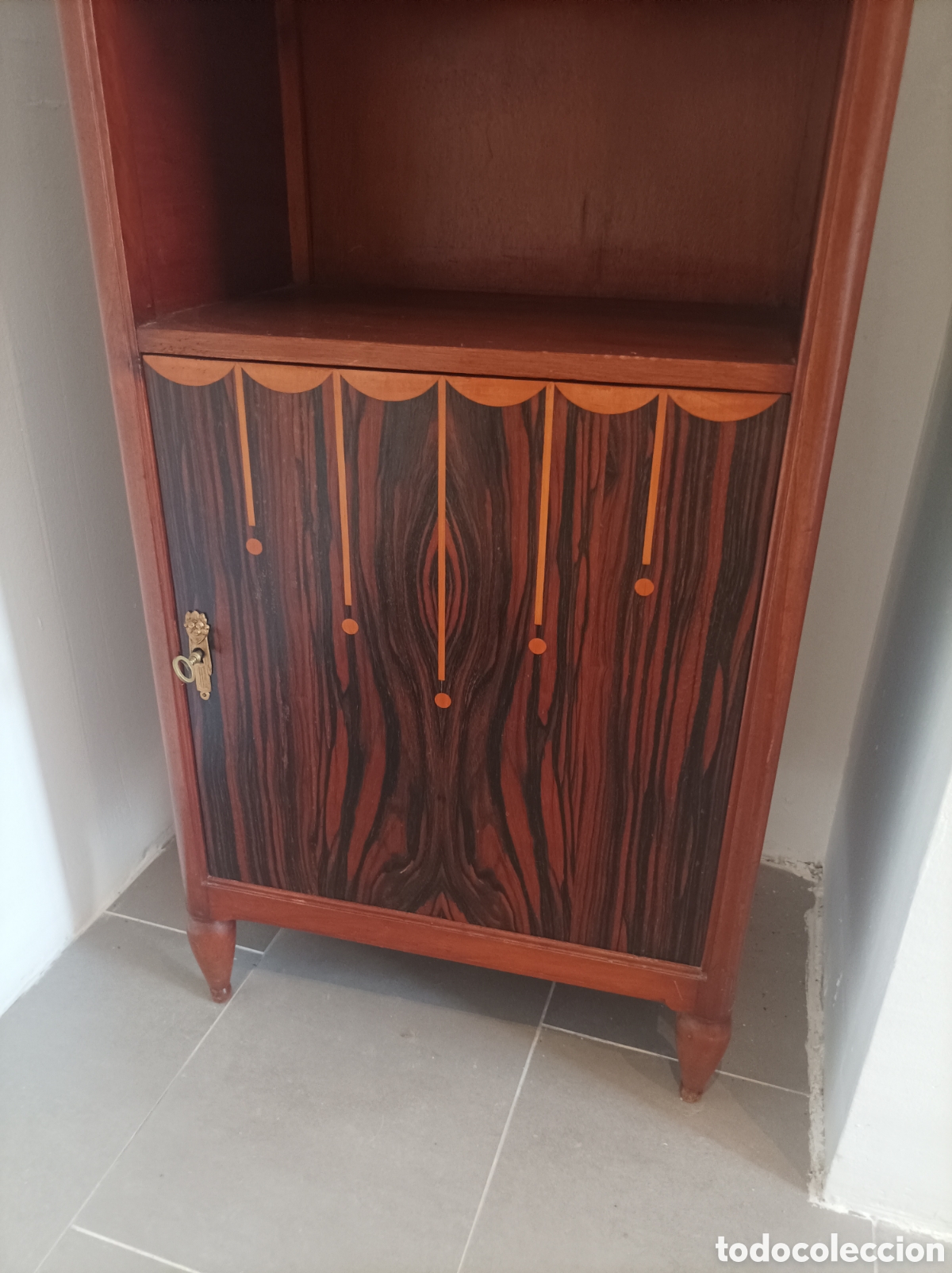 Antig&uuml;edades: Mueble vitrina arte deco frances - Foto 1