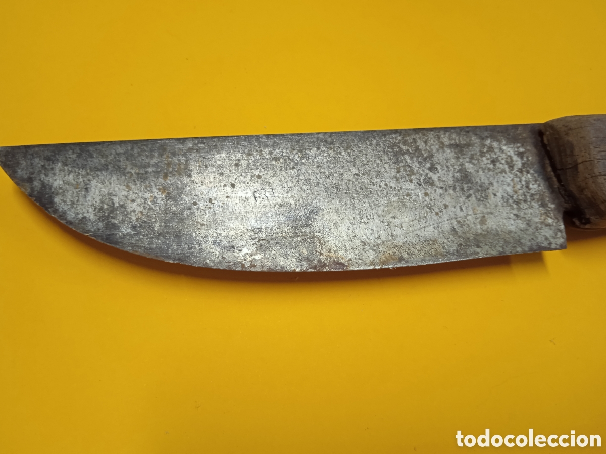 Antig&uuml;edades: Cuchillo antiguo 26cm - Foto 3
