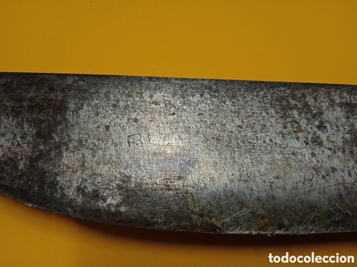Antig&uuml;edades: Cuchillo antiguo 26cm - Foto 4