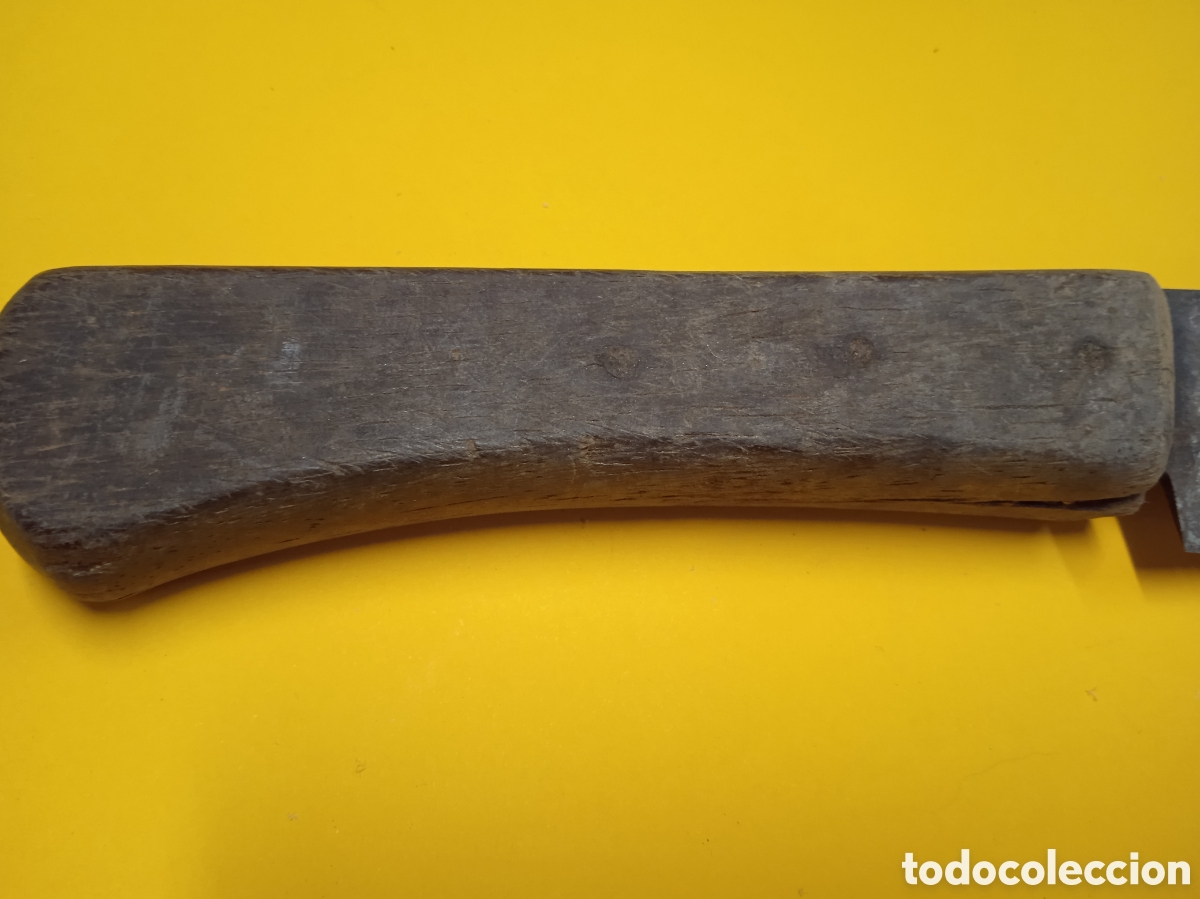 Antig&uuml;edades: Cuchillo antiguo 26cm - Foto 6