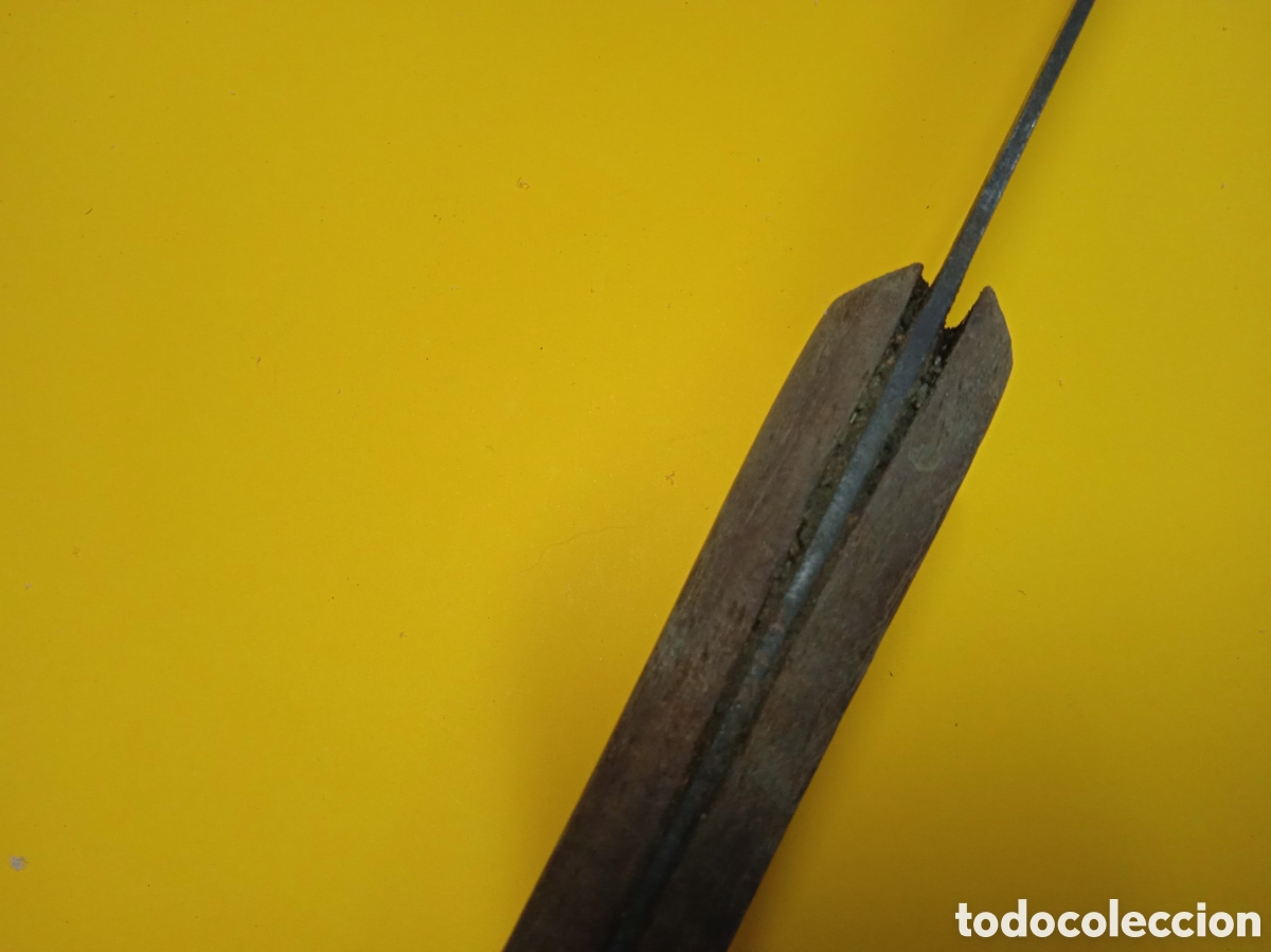 Antig&uuml;edades: Cuchillo antiguo 26cm - Foto 8