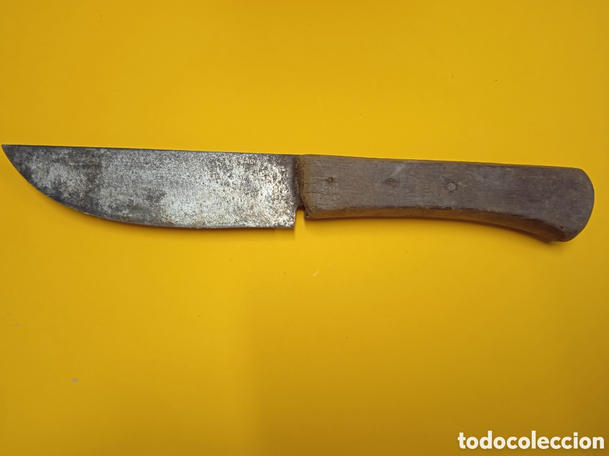 Antig&uuml;edades: Cuchillo antiguo 26cm - Foto 1