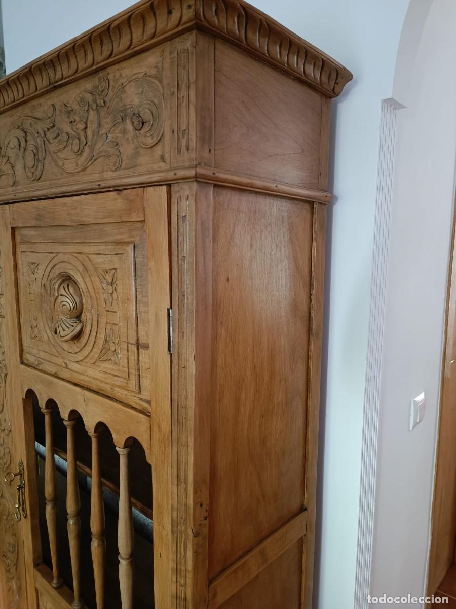 Antig&uuml;edades: LIBRERIA MUEBLE DESPACHO RENACIMIENTO ESPA&Ntilde;OL TRANSFORMADA RESTAURADA - Foto 3