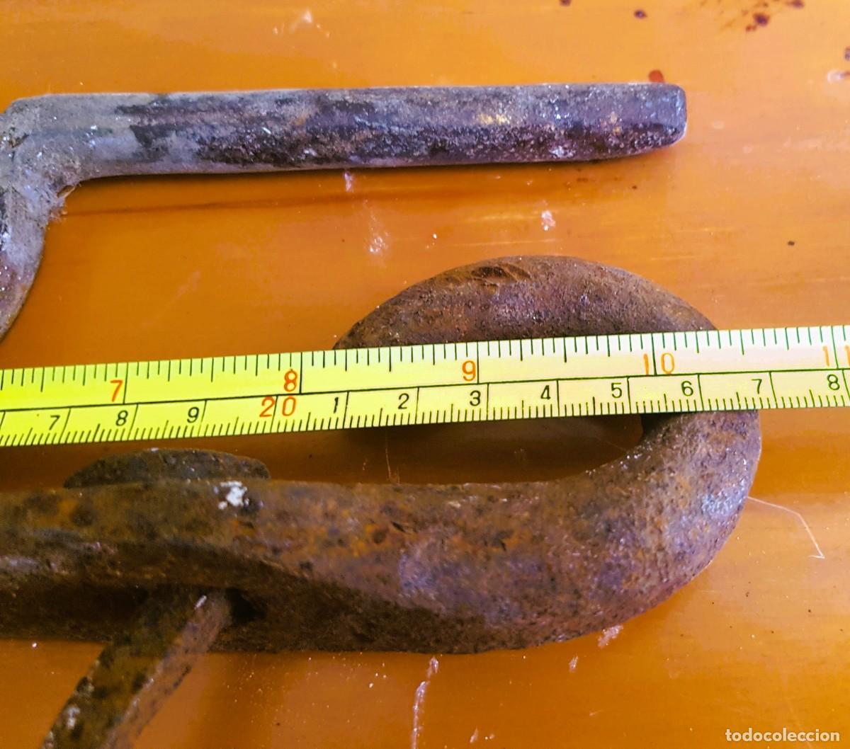 Antig&uuml;edades: LOTE DE 3 UTENSILIOS EN FORJA - Foto 6