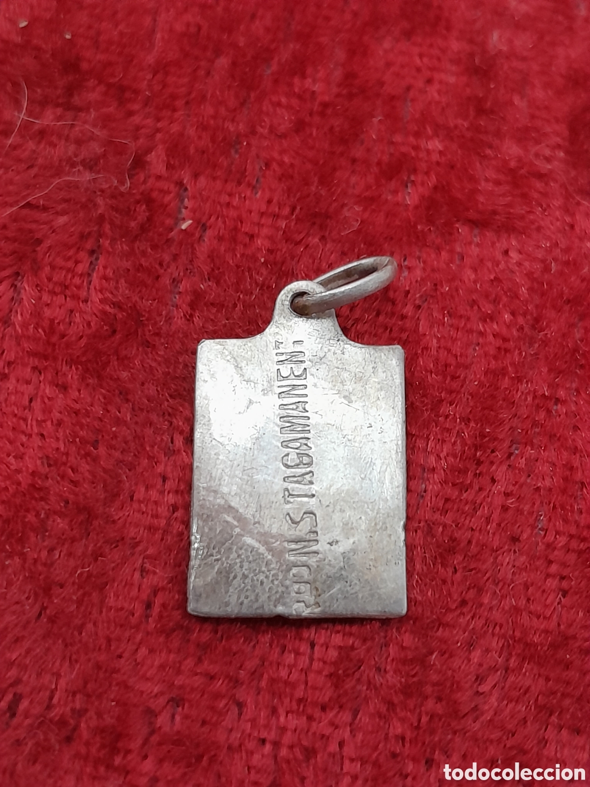 Antig&uuml;edades: JOY-2635. MEDALLA DE PLATA DE LA VIRGEN. - Foto 2