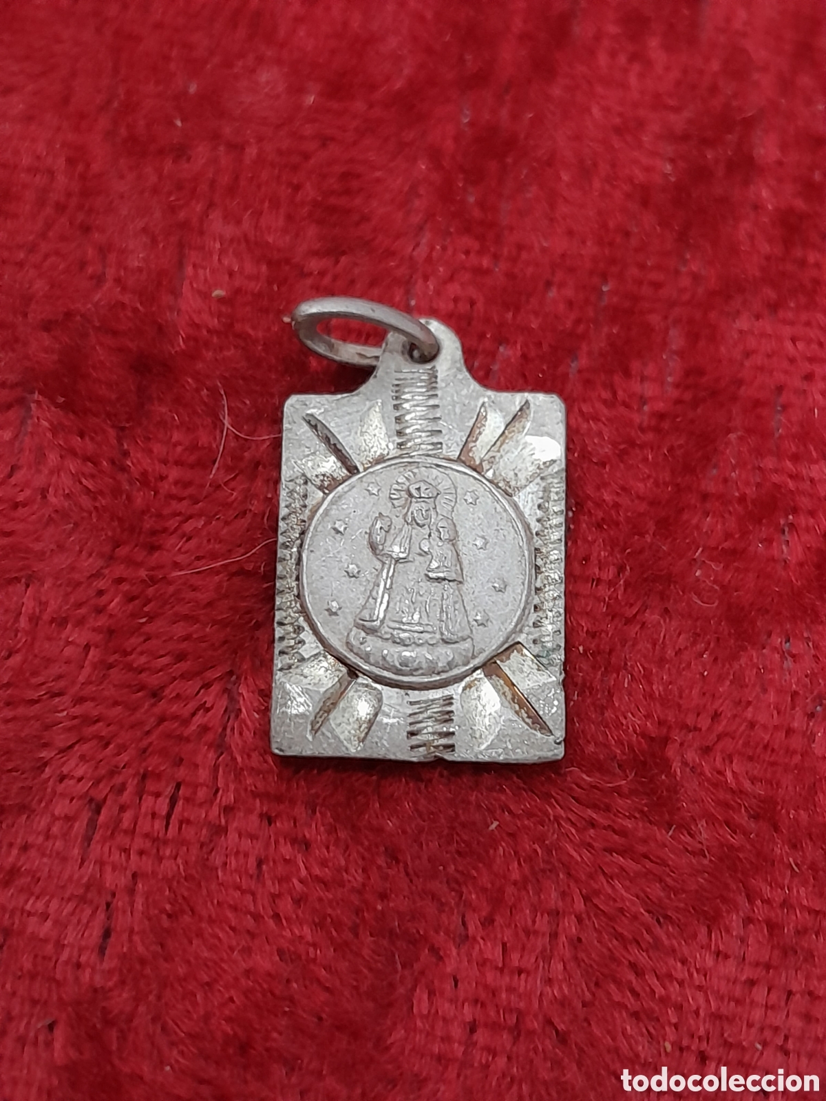 Antig&uuml;edades: JOY-2635. MEDALLA DE PLATA DE LA VIRGEN. - Foto 4