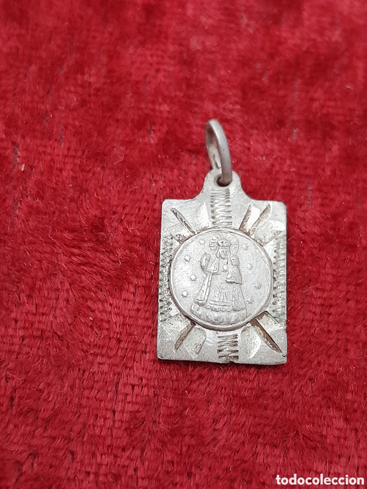 Antig&uuml;edades: JOY-2635. MEDALLA DE PLATA DE LA VIRGEN. - Foto 1