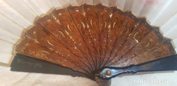 Antig&uuml;edades: ABANICO GINER 23 CM LARGO - Foto 6