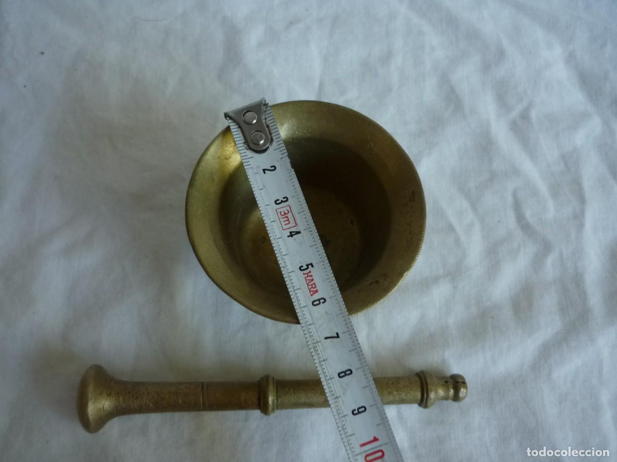 Antig&uuml;edades: Almirez de bronce peque&ntilde;o - Foto 4