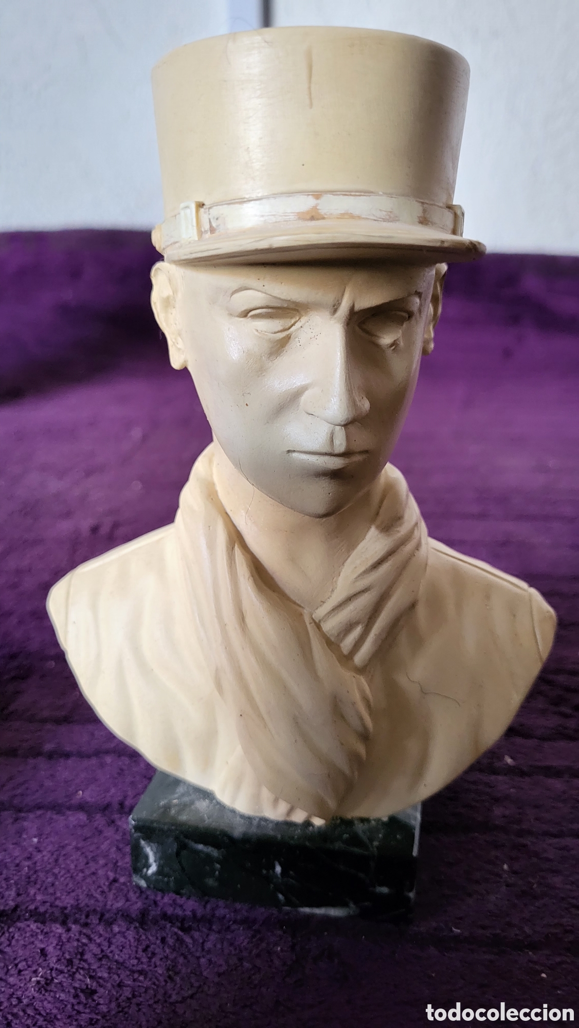 Antig&uuml;edades: Busto personaje militar - Foto 2