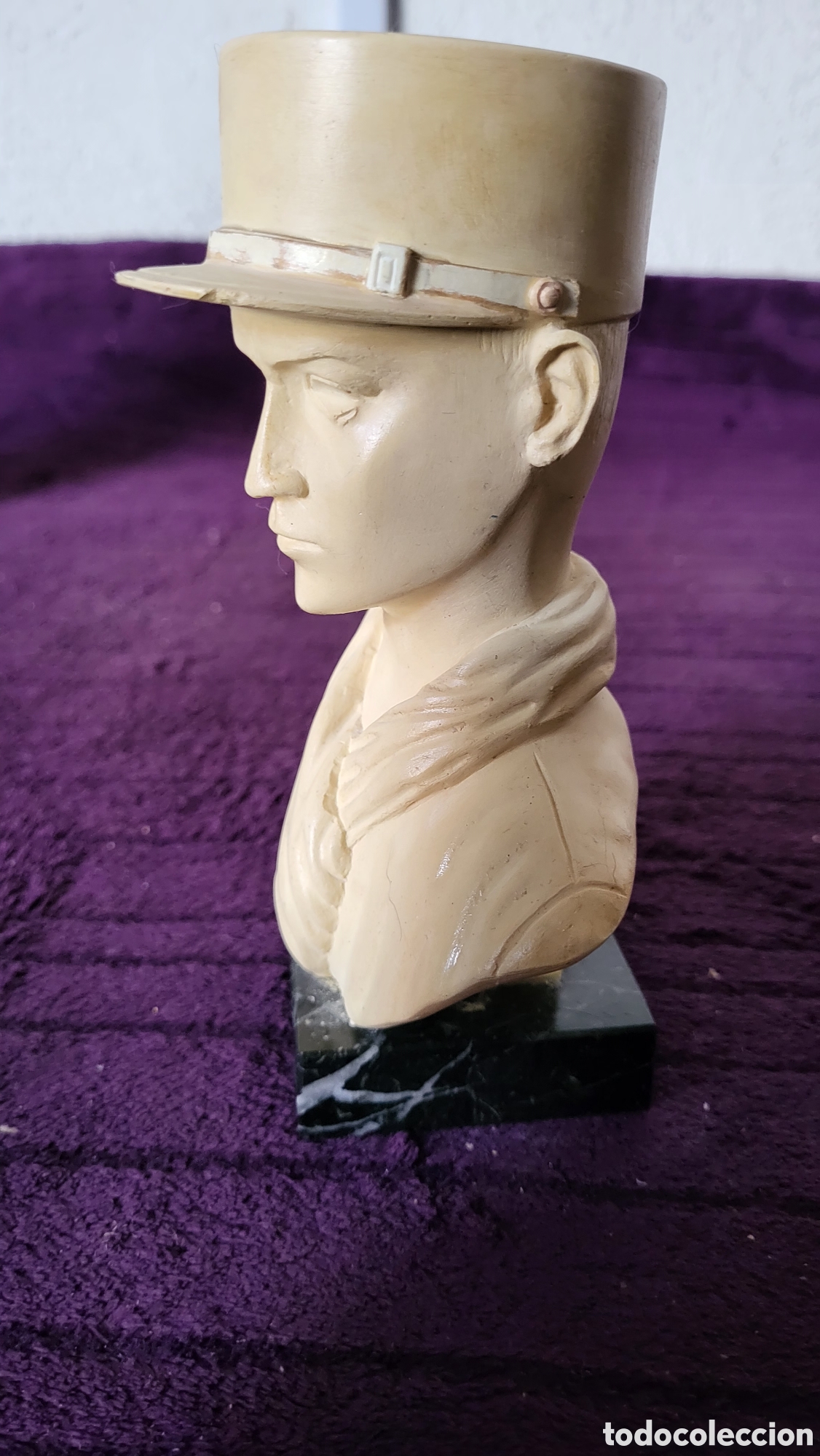 Antig&uuml;edades: Busto personaje militar - Foto 4