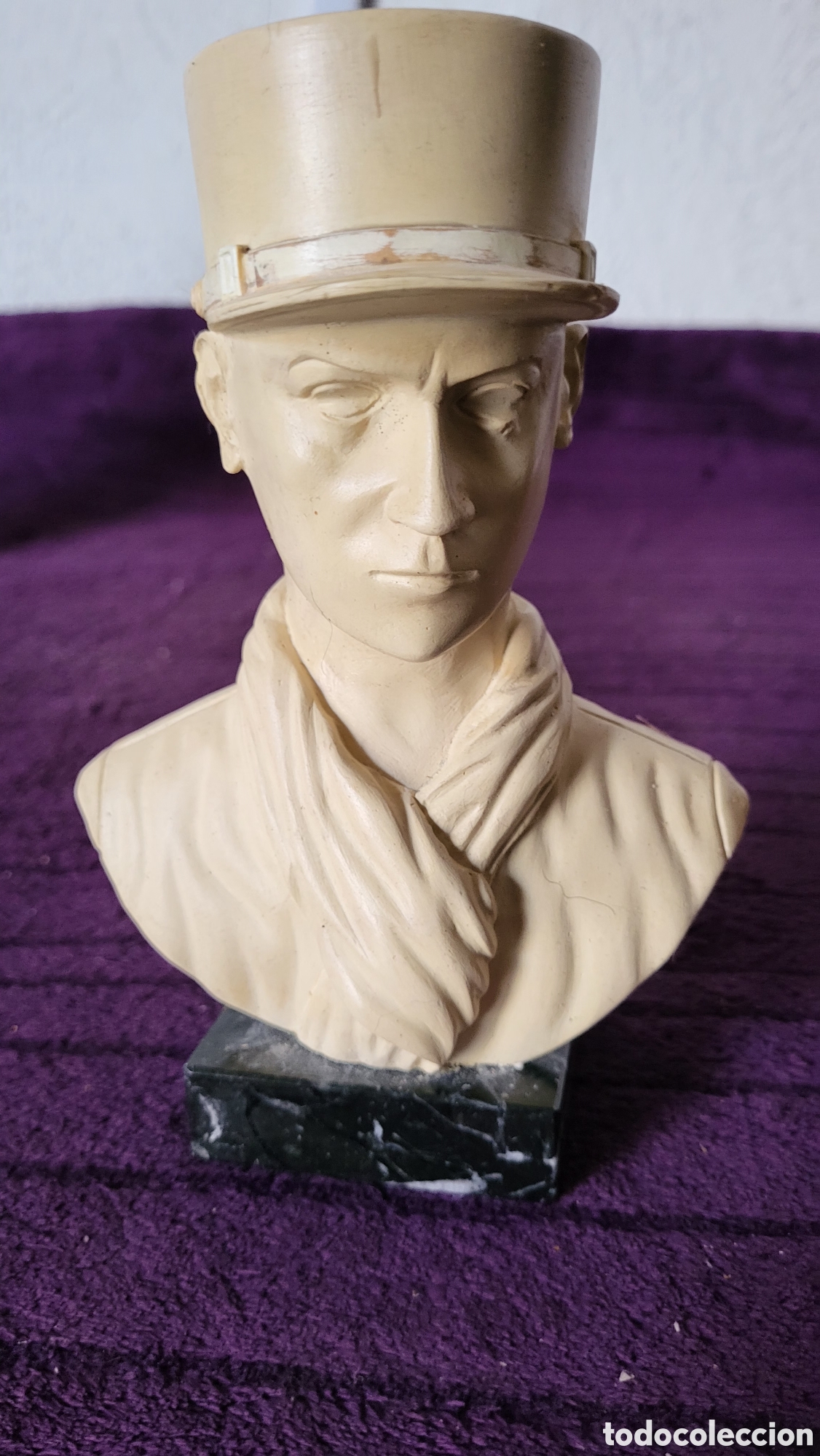 Antig&uuml;edades: Busto personaje militar - Foto 1