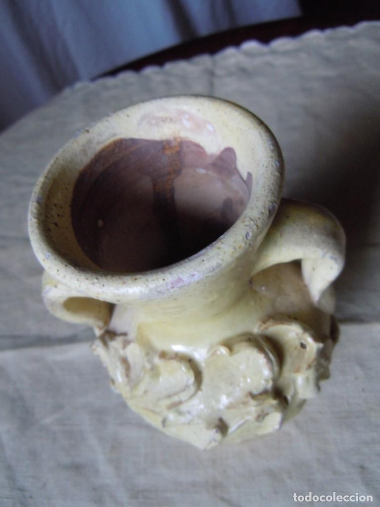 Antig&uuml;edades: PEQUE&Ntilde;O JARR&Oacute;N CON RELIEVE FLOREADO - Foto 3