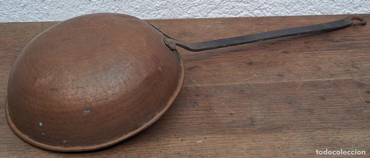 Antig&uuml;edades: Antiguo cazo de cobre - Foto 3