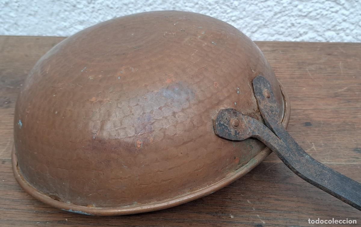 Antig&uuml;edades: Antiguo cazo de cobre - Foto 4