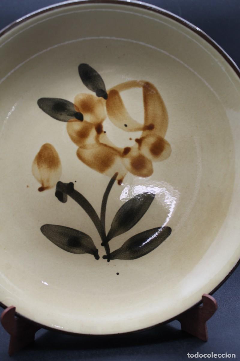 Antig&uuml;edades: PLATO PARA COLGAR FLOR - Foto 4