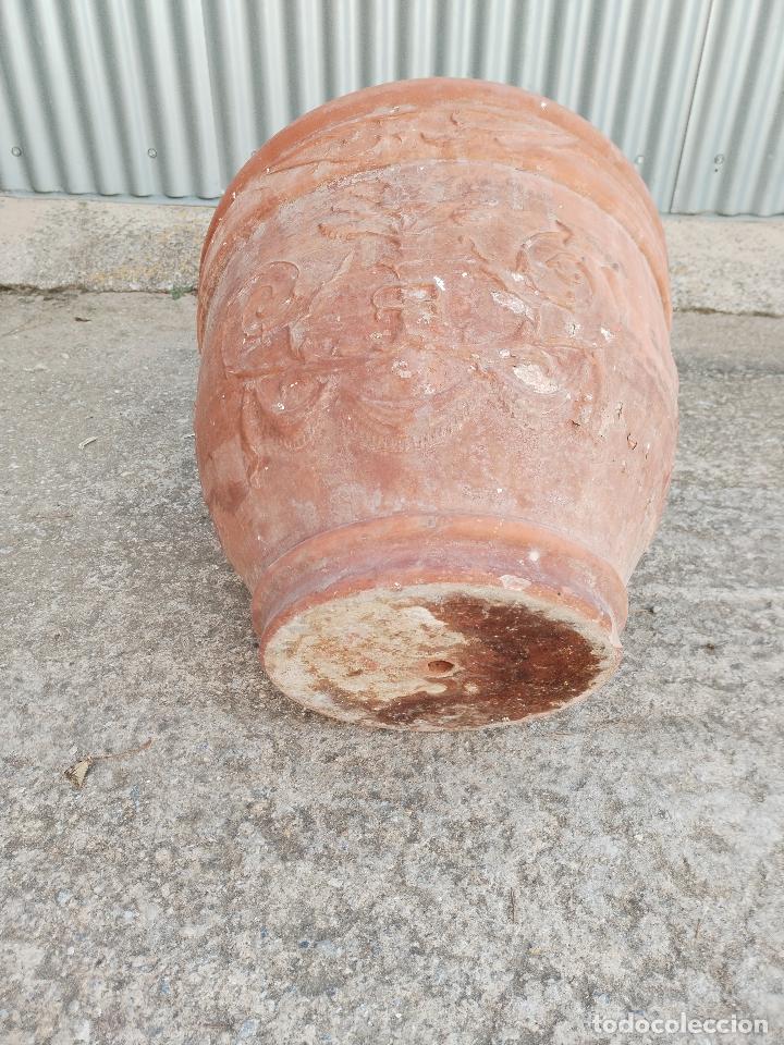 Antig&uuml;edades: macetero ceramica terracota - Foto 3