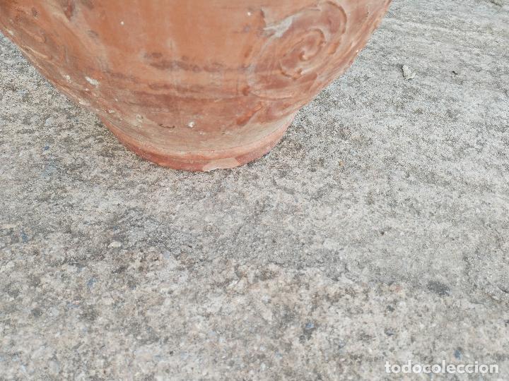 Antig&uuml;edades: macetero ceramica terracota - Foto 5