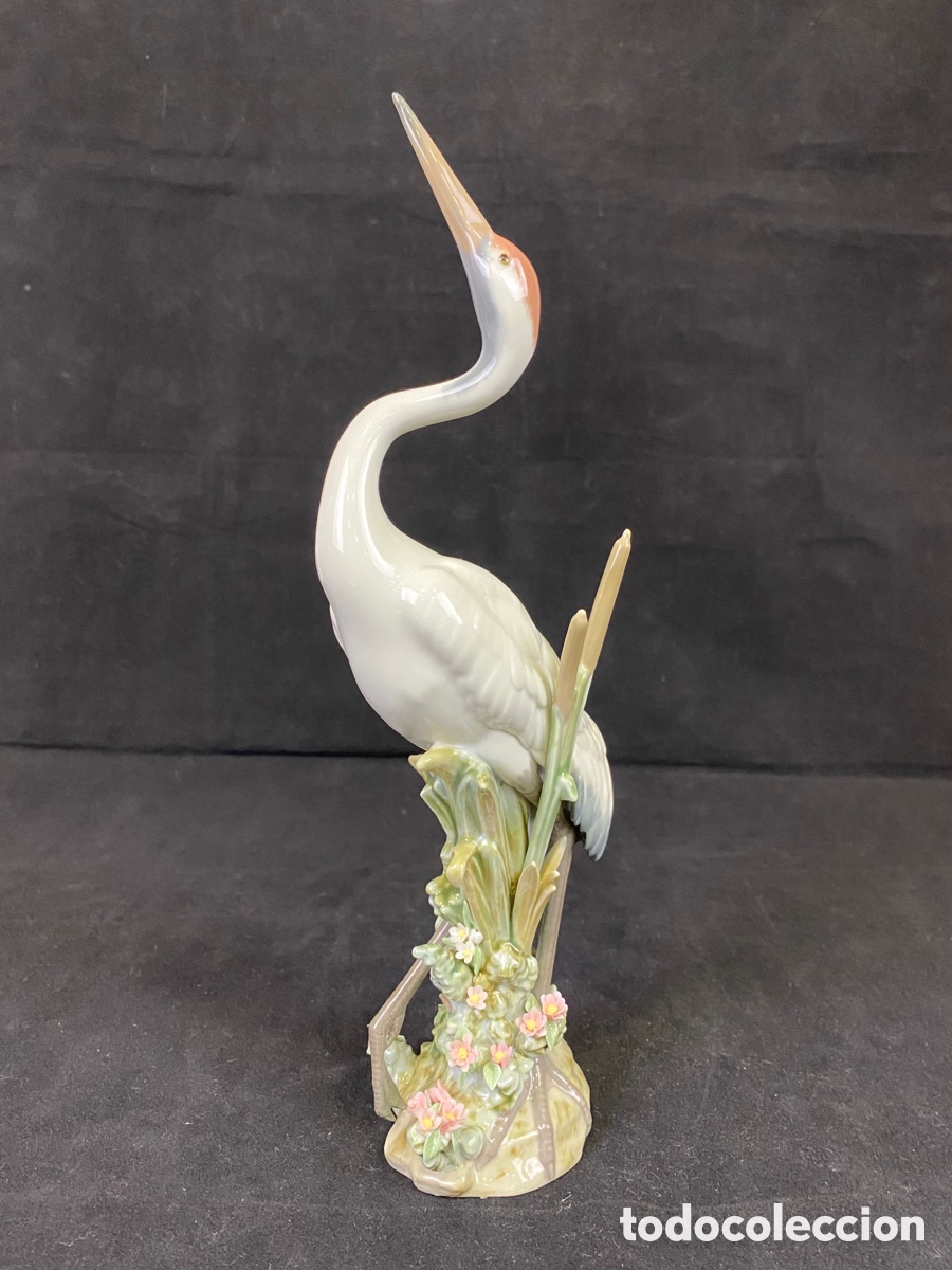Antiques: GRULLA ESTIRADA - FIGURA LLADR&Oacute; - REF 1614 - A&Ntilde;O 1989