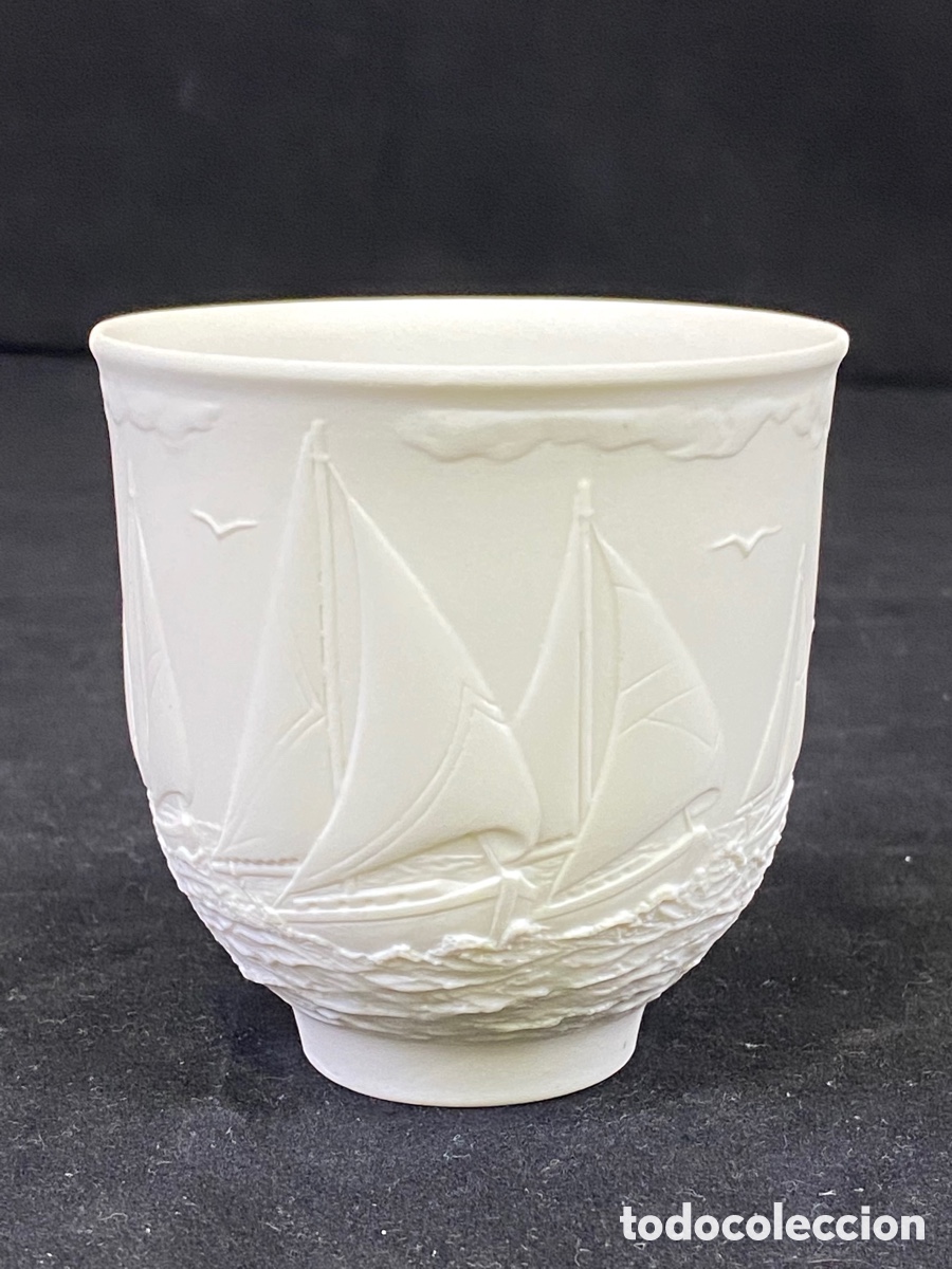 Antig&uuml;edades: VASO PORTAVELAS LLADR&Oacute; - COLLECTORS SOCIETY - A&Ntilde;O 1997 - PORCELANA