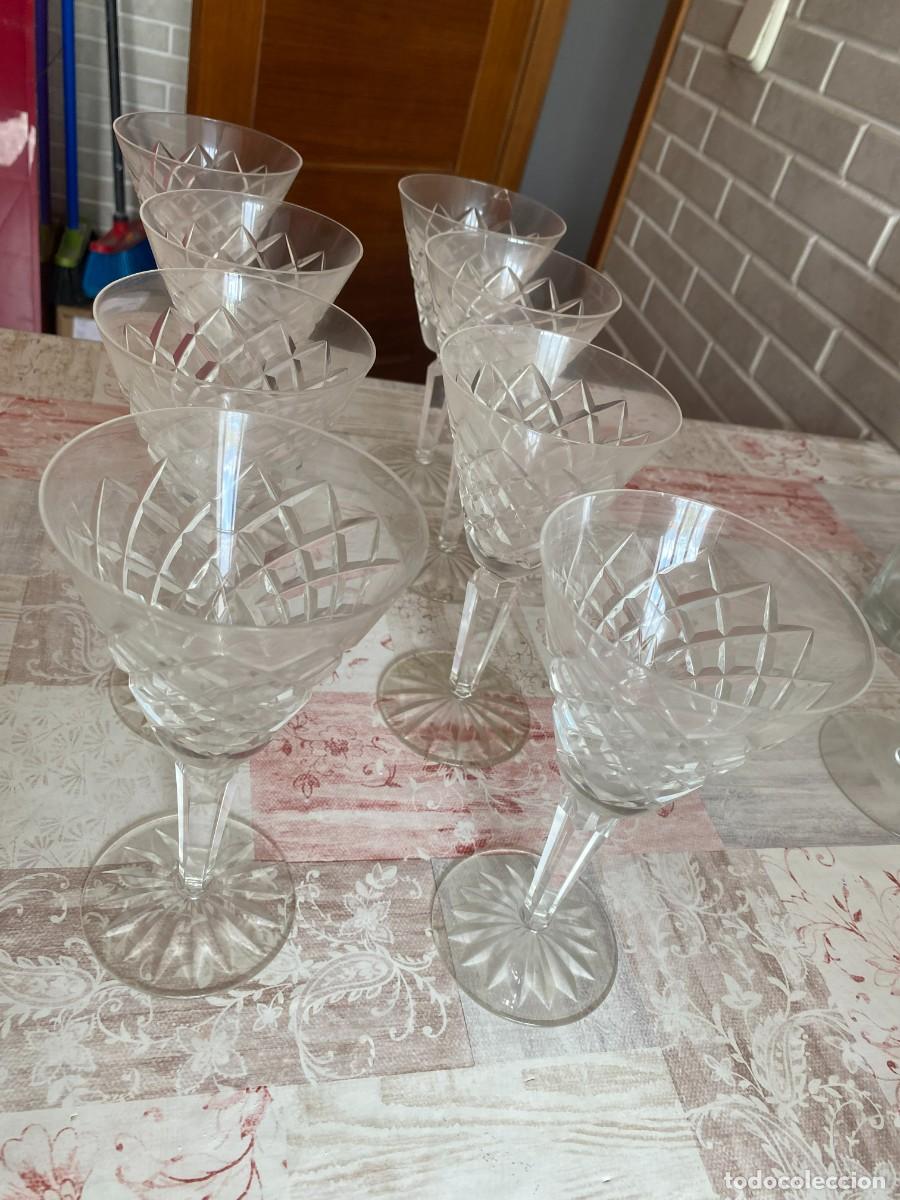 Antig&uuml;edades: 6 copas talladas francesas - Foto 1