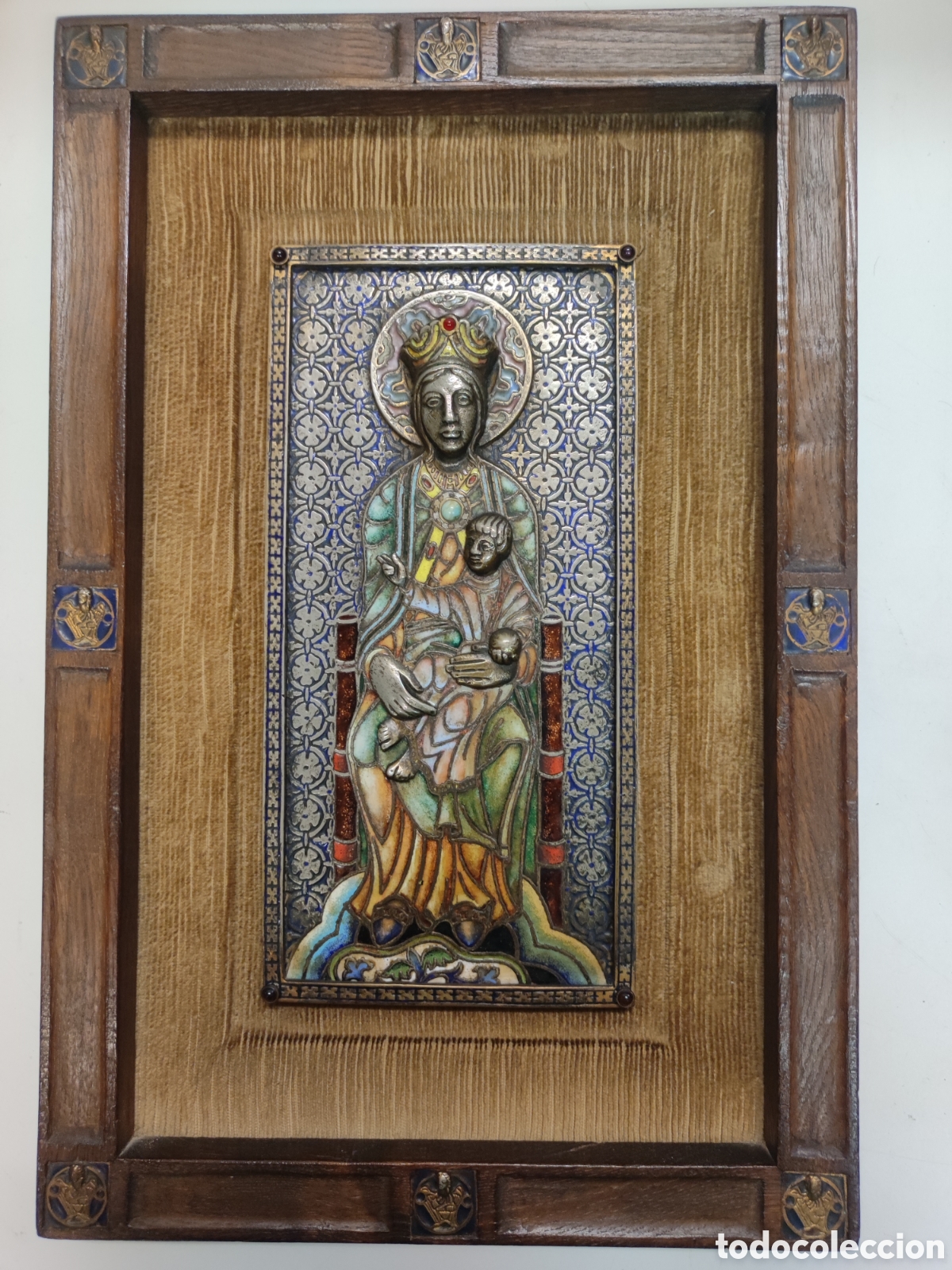 Antig&uuml;edades: Virgen Ernest Morato gran tama&ntilde;o - Foto 1