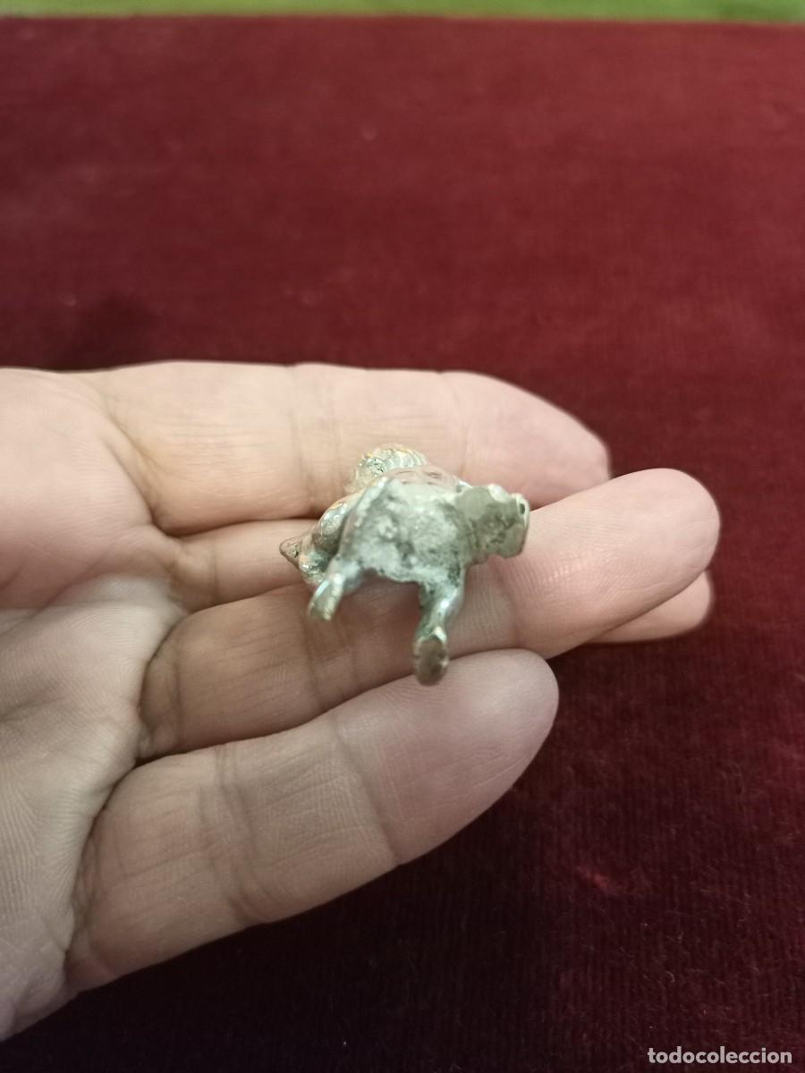 Antig&uuml;edades: Miniatura querub&iacute;n en plata. REF-8925 - Foto 3