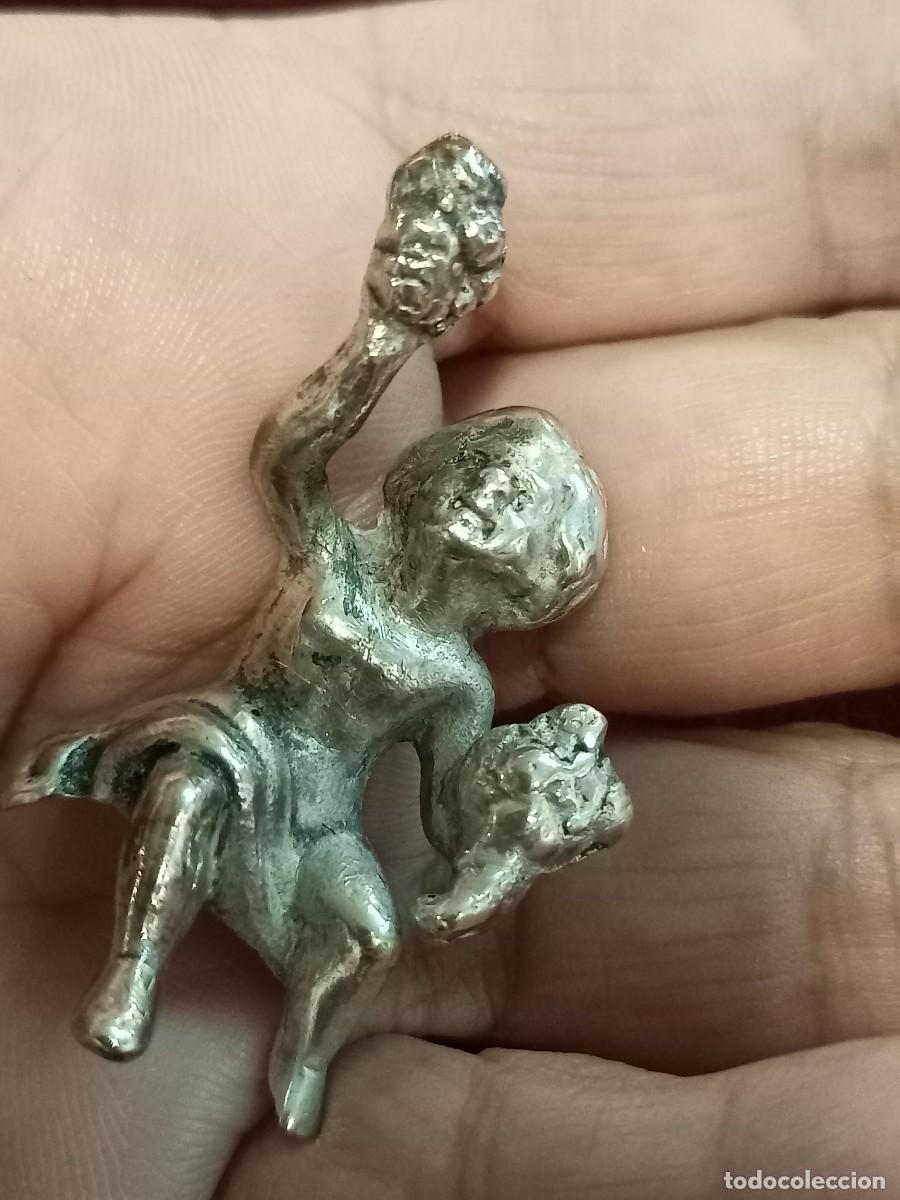 Antig&uuml;edades: Miniatura querub&iacute;n en plata. REF-8925 - Foto 4