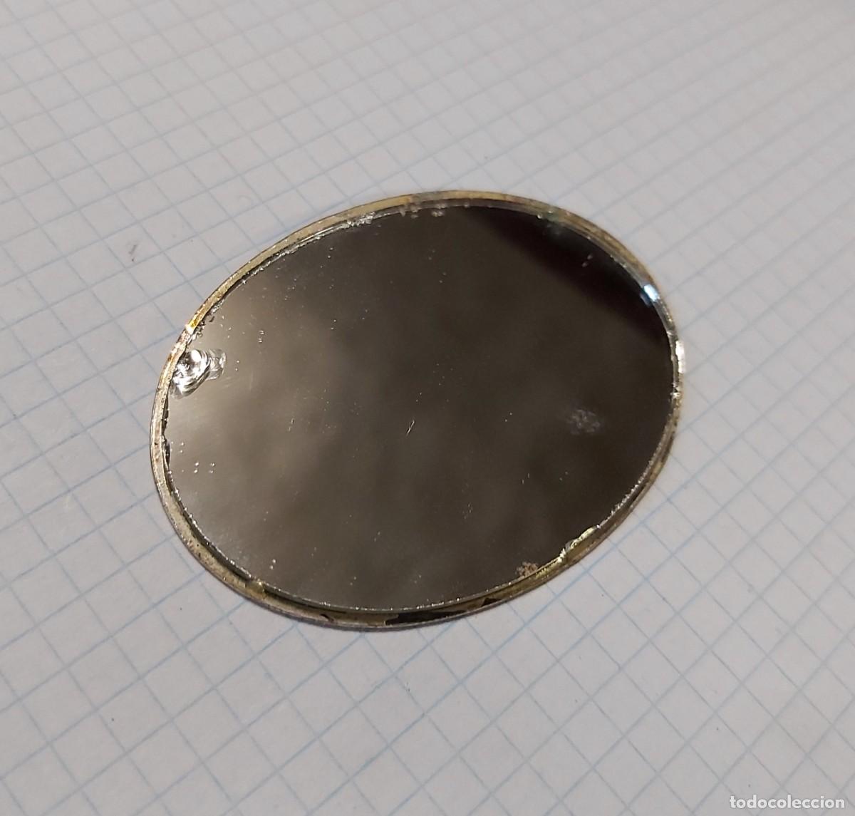 Antig&uuml;edades: Espejo 5,5 x 4 cm - Foto 2