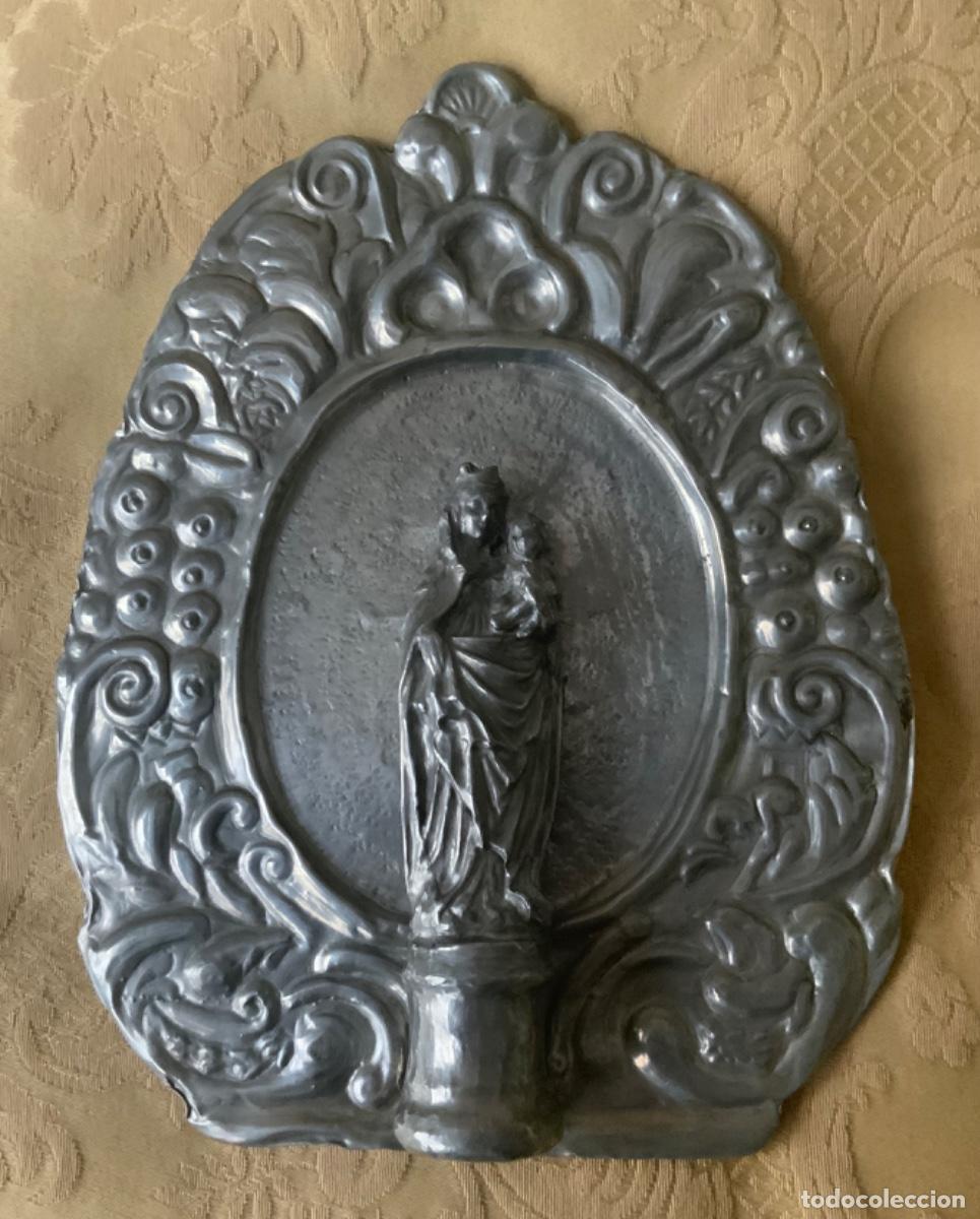 Antig&uuml;edades: ANTIGUA VIRGEN DEL PILAR DE ESTA&Ntilde;O - Foto 1