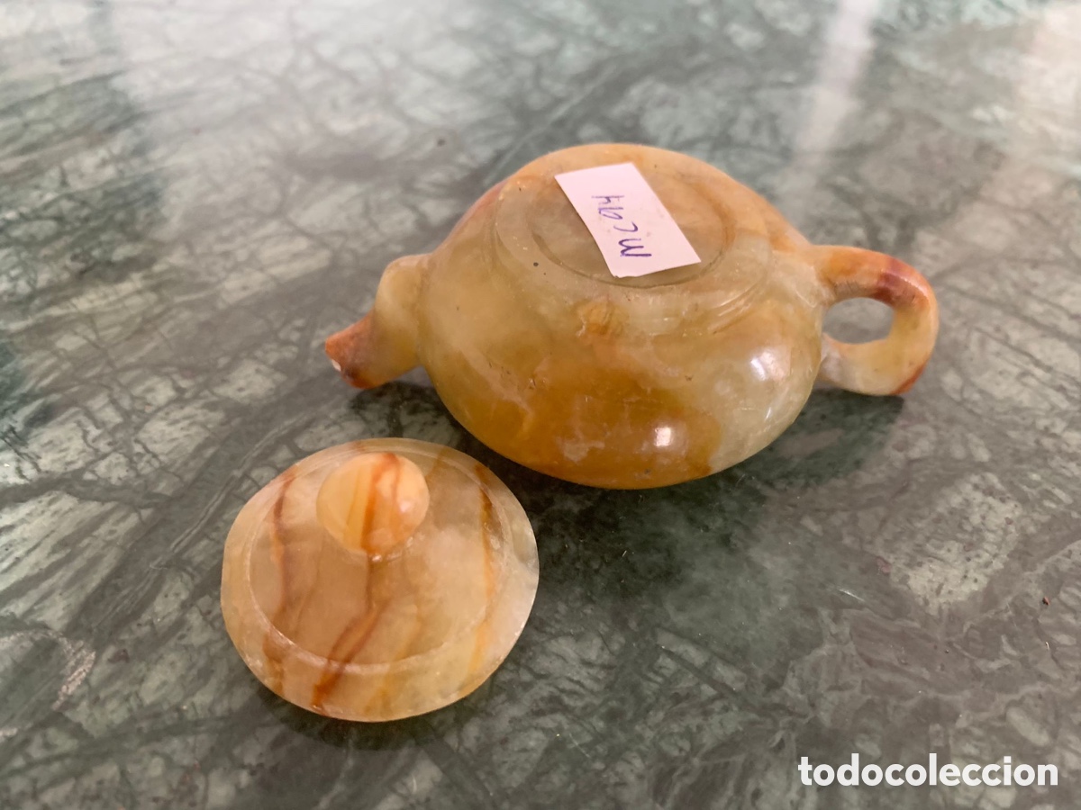 Antig&uuml;edades: Tetera en Jade - Foto 4