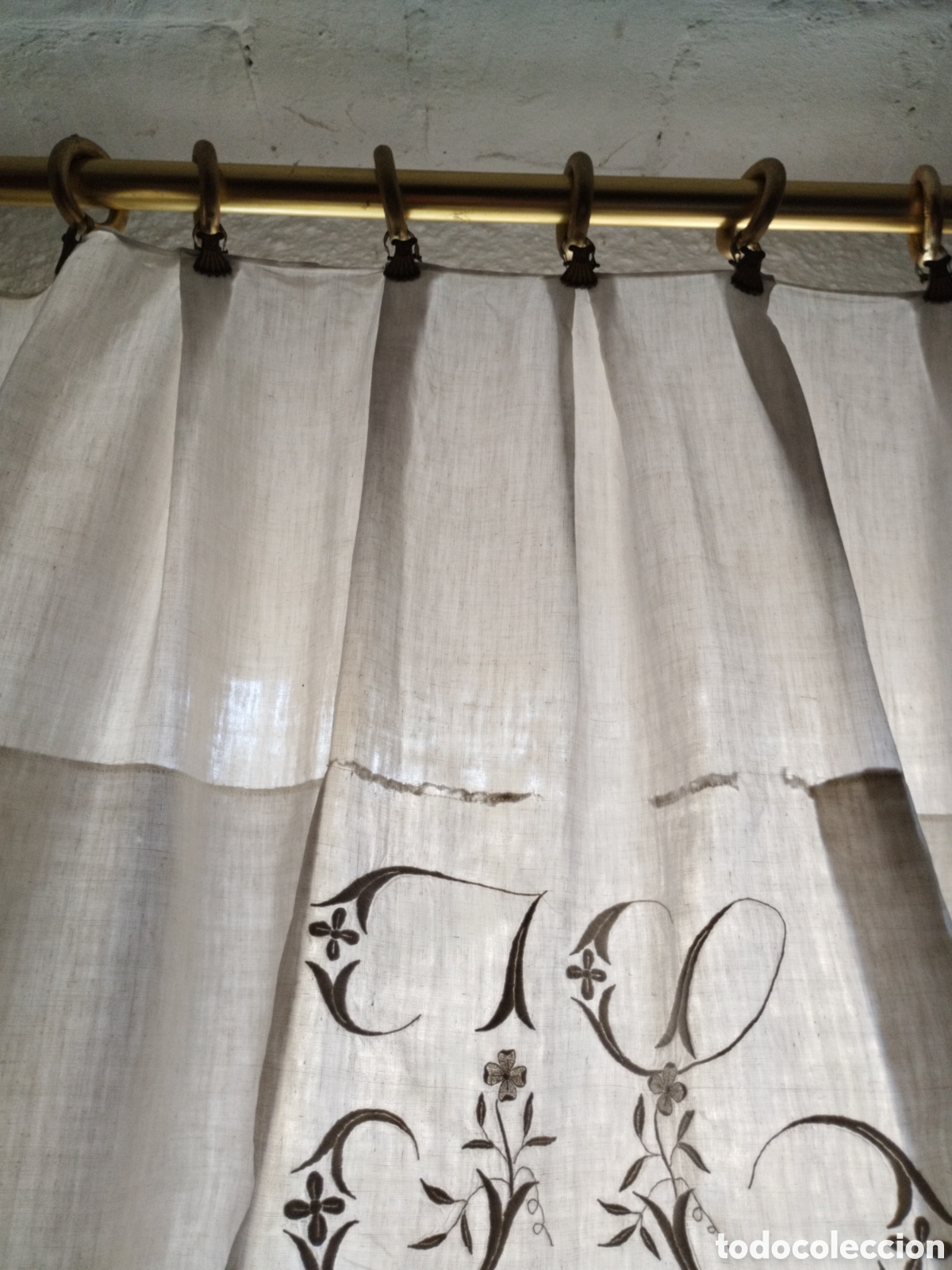 permanente 27 antiguas anillas para cortinas co - Compra venta en  todocoleccion