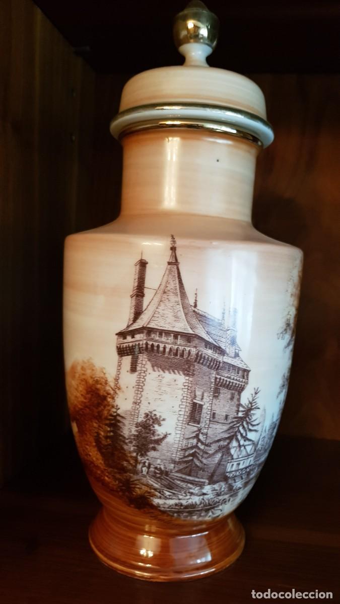 Antig&uuml;edades: Jarr&oacute;n porcelana esmaltado - Foto 1