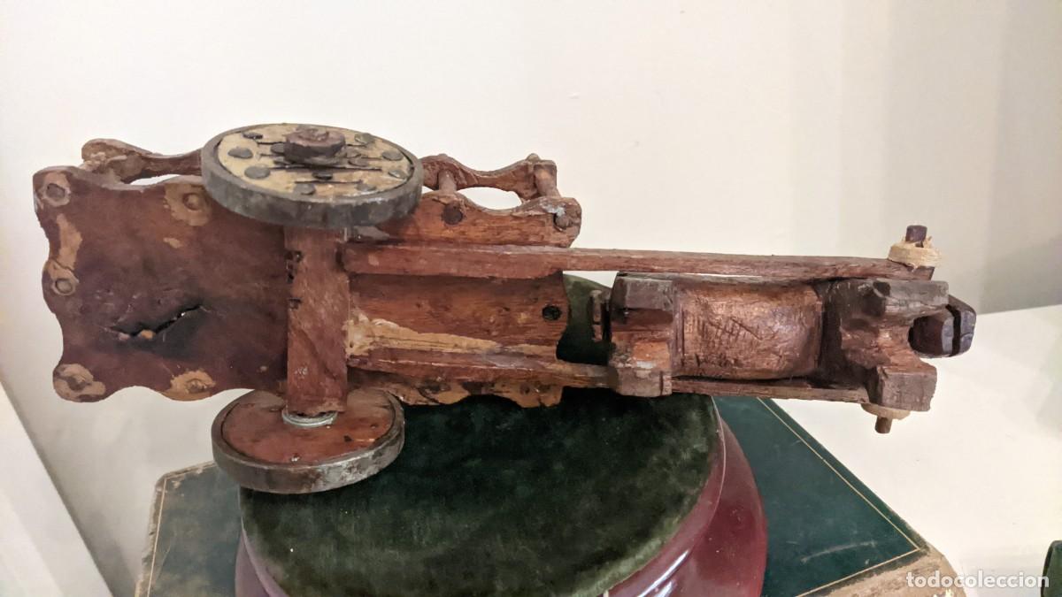 Antig&uuml;edades: ANTIGUO CARRO MADERA BUEYES VASCO - Foto 7