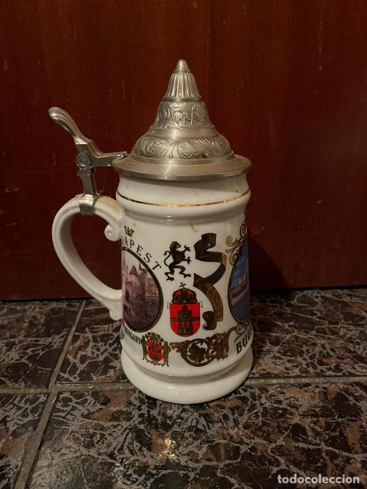 Antig&uuml;edades: JARRA DE BUDAPEST MIDE 22,5 CM - Foto 2