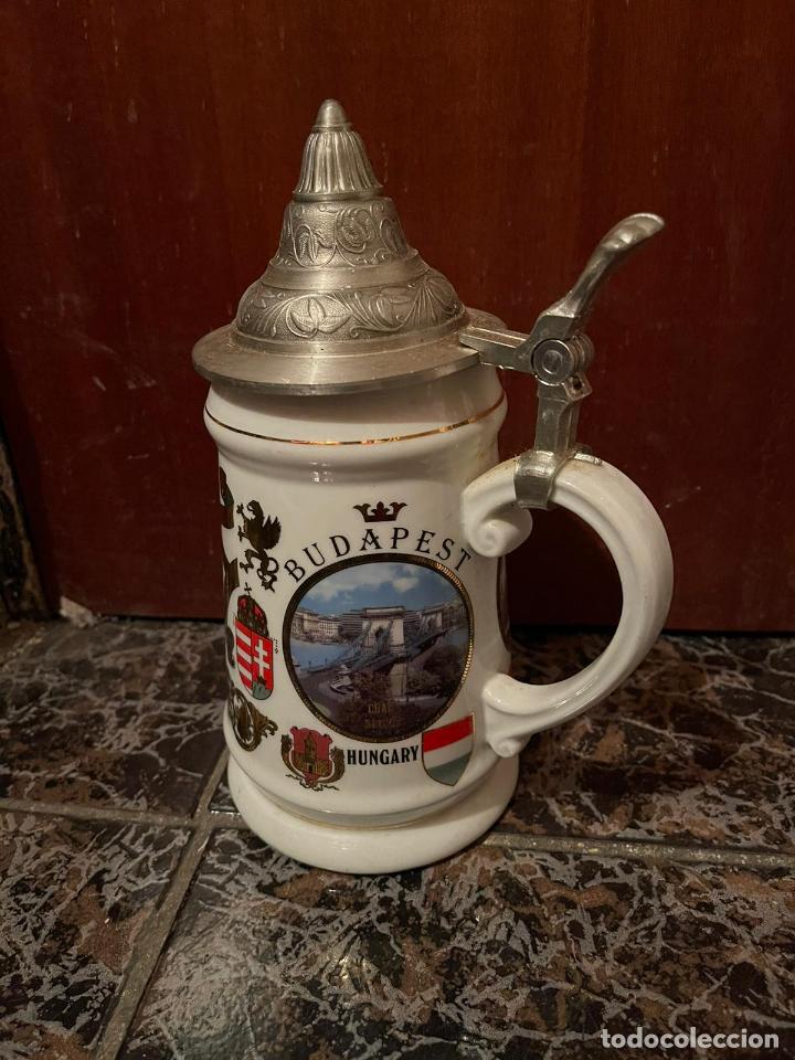 Antig&uuml;edades: JARRA DE BUDAPEST MIDE 22,5 CM - Foto 1