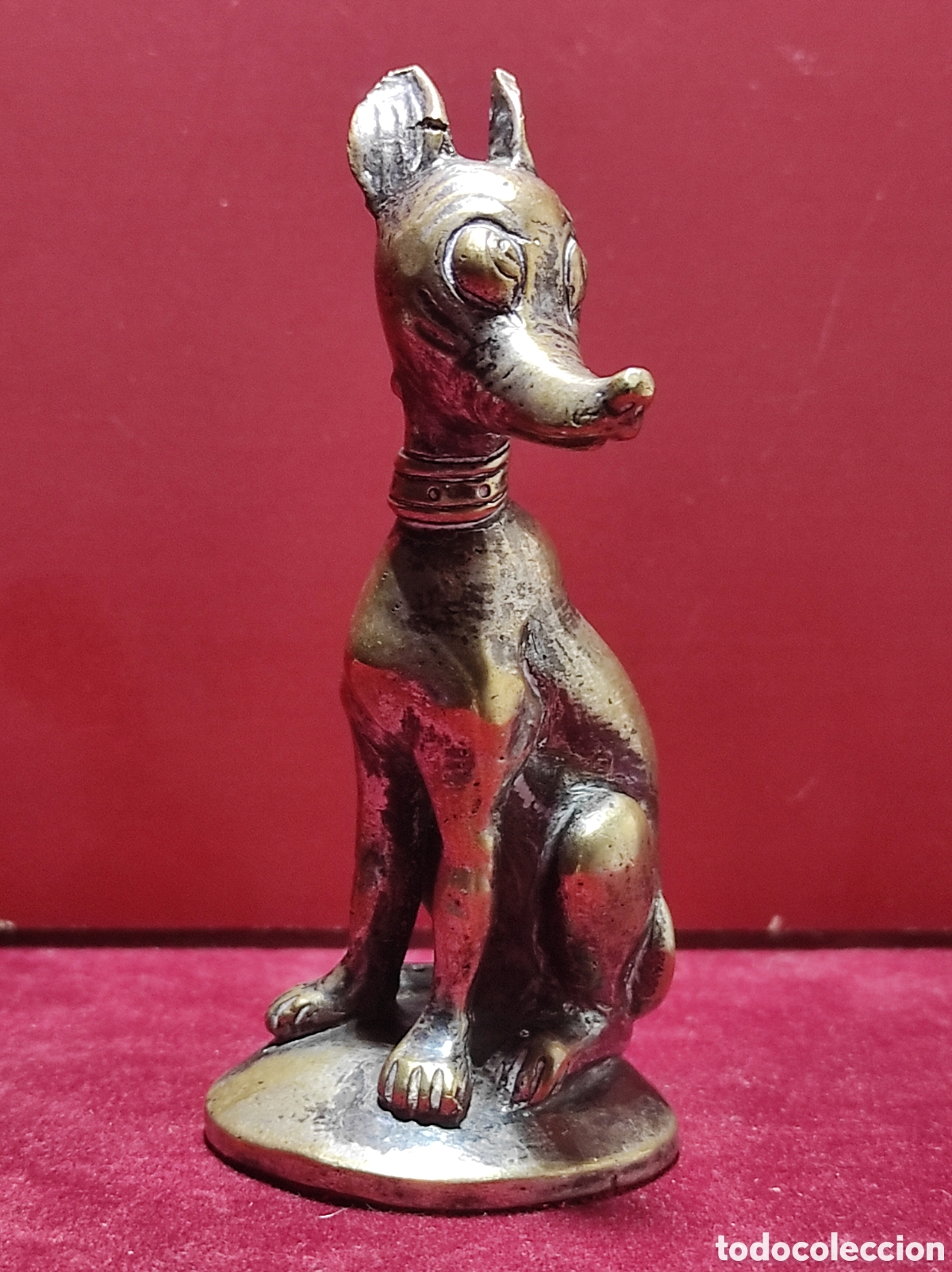 Antig&uuml;edades: Perro en bronce - Foto 2