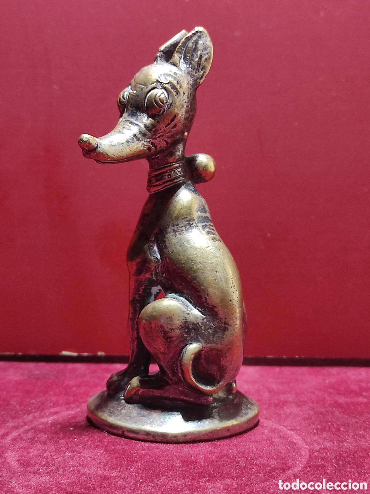 Antig&uuml;edades: Perro en bronce - Foto 1